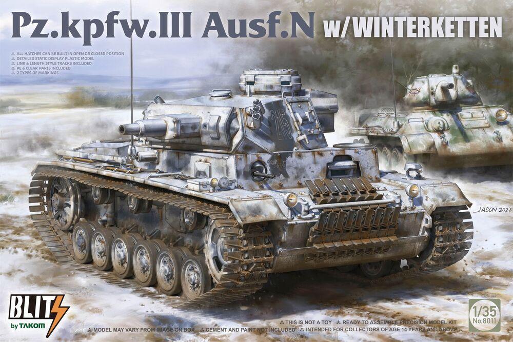 Pz.Kpfw.III Ausf.N w/ Winterketten Pz.Kpfw.III Ausf.N w/ Winterketten von Takom