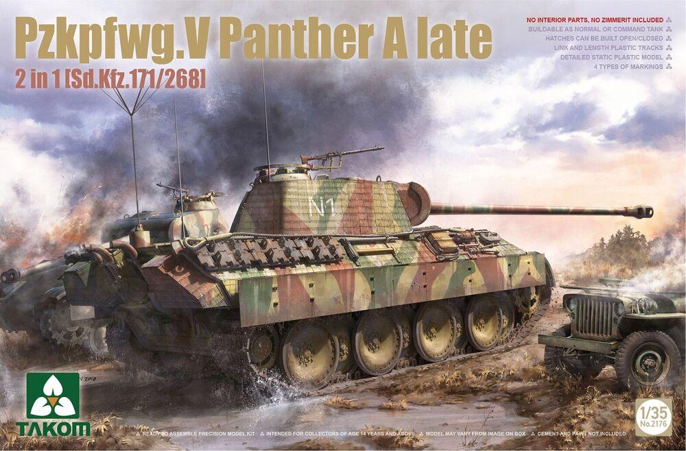 Pzkpfwg.V Panther A - Late - 2in1 (Sd.Kfz.171/268) von Takom