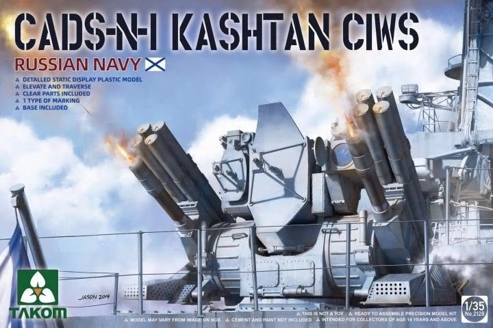 Russian Navy CADS-N-1 Kashtan CIWS von Takom