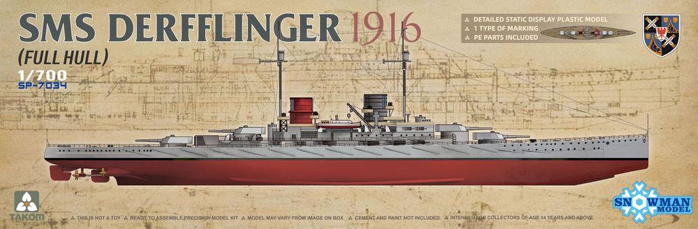 SMS Derfflinger 1916 (Full Hull) von Takom