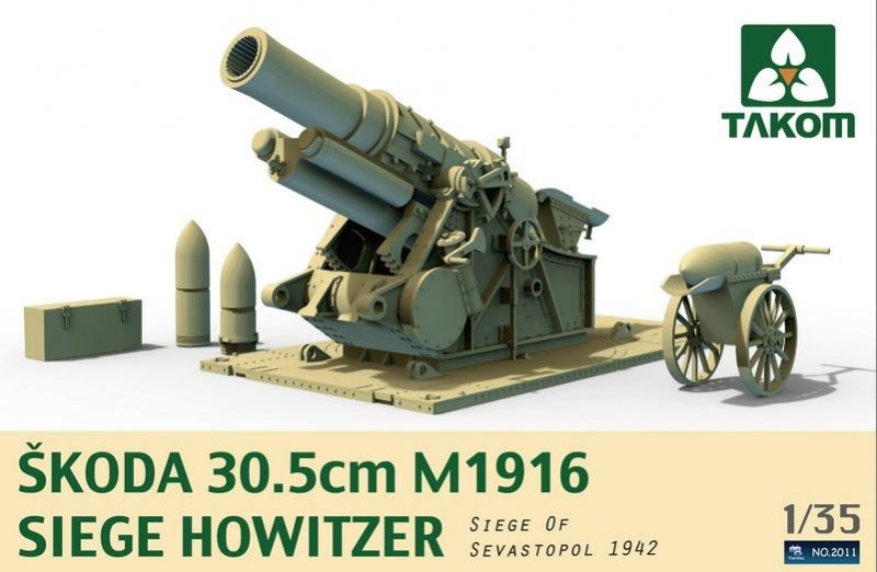 Skoda 30.5cm M1916 Siege Howitzer von Takom