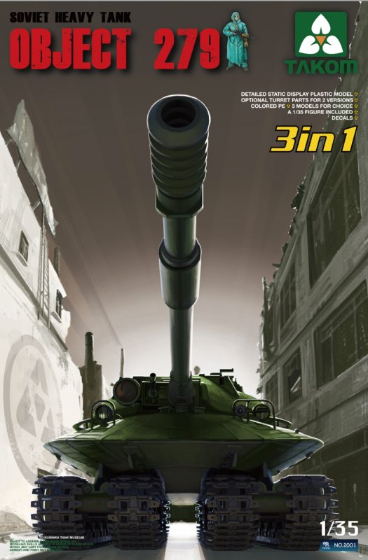 Soviet Heavy Tank Object 279  3in1 von Takom
