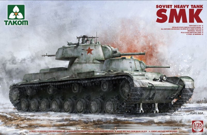 Soviet Heavy Tank SMK von Takom