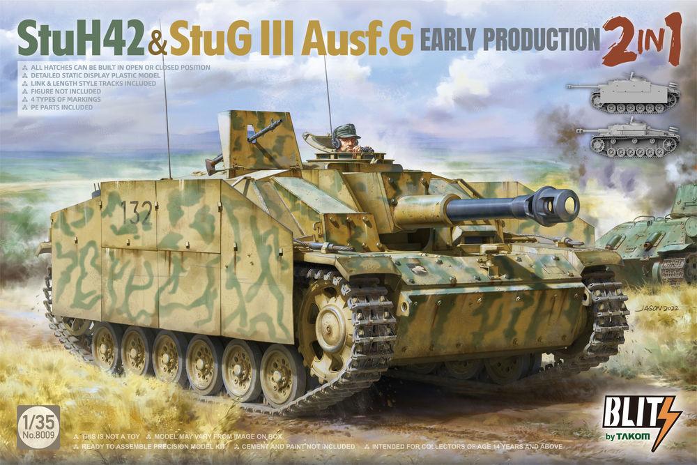 StuH42 & StuG III Ausf.G Early Prodution (2in1) von Takom