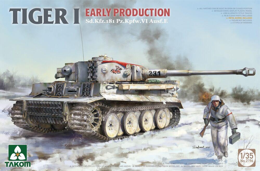 Tiger I - Early Production - Sd.Kfz.181 Pz.Kpfw.VI Ausf.E Tiger I - Early Production - Sd.Kfz.181 Pz.Kpfw.VI Ausf.E von Takom
