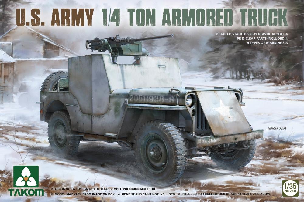 U.S. Army 1/4 ton armored  truck von Takom