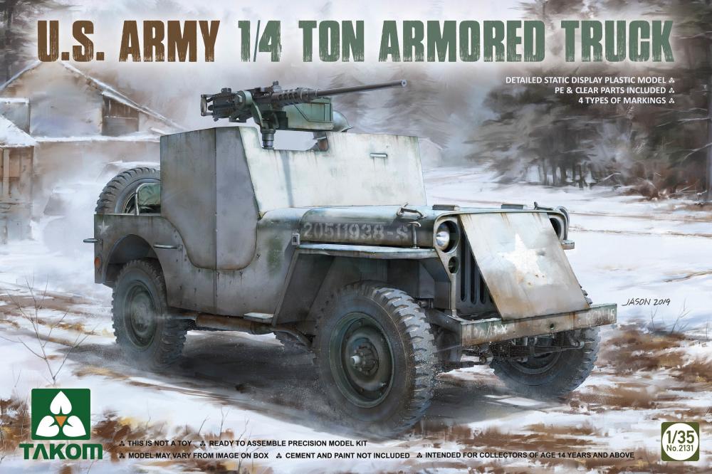 U.S. Army 1/4 ton armored truck U.S. Army 1/4 ton armored truck von Takom