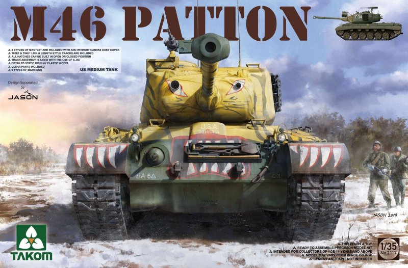 US Medium Tank M-46 PATTON von Takom