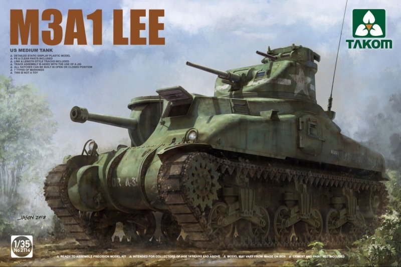 US Medium Tank M3A1 LEE US Medium Tank M3A1 LEE von Takom