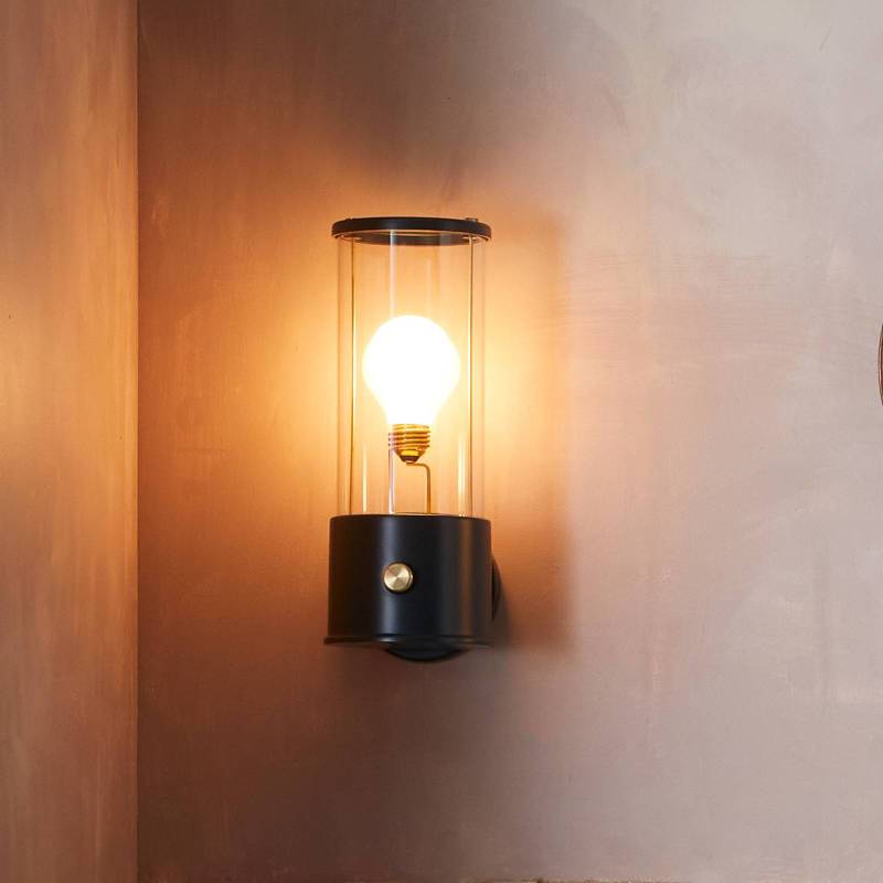 Tala Wandleuchte Muse Portable, LED-Lampe E27, schwarz von Tala