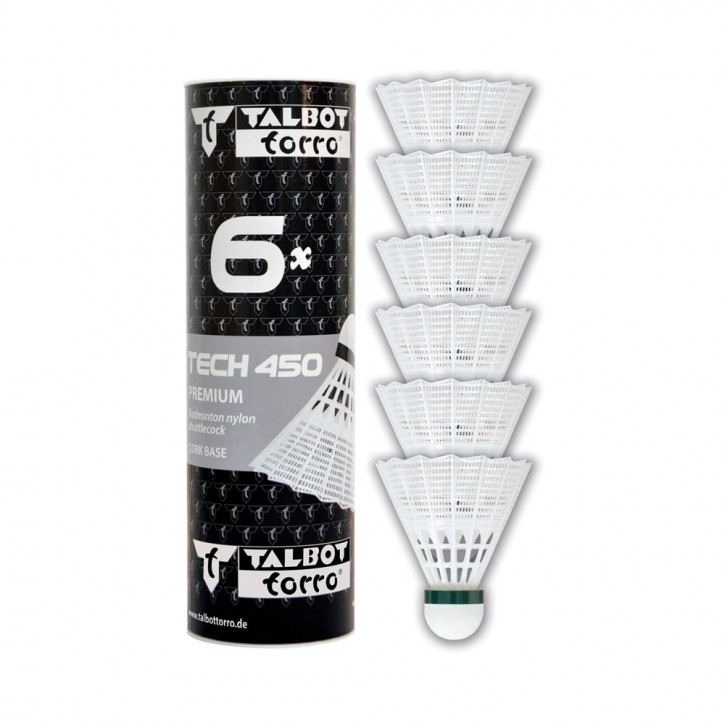 Talbot Torro Tech 450 - Premium Nylonfederball - grün langsam Talbot Torro Tech 450 - Premium Nylonfederball - grün langsam von Talbot Torro