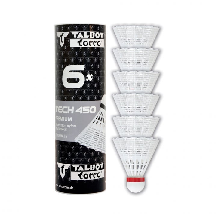 Talbot Torro Tech 450 - Premium Nylonfederball - rot schnell Talbot Torro Tech 450 - Premium Nylonfederball - rot schnell von Talbot Torro