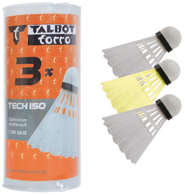 TALBOT torro Badmintonball Tech 150, farbig sortiert TALBOT torro Badmintonball Tech 150, farbig sortiert von Talbot torro
