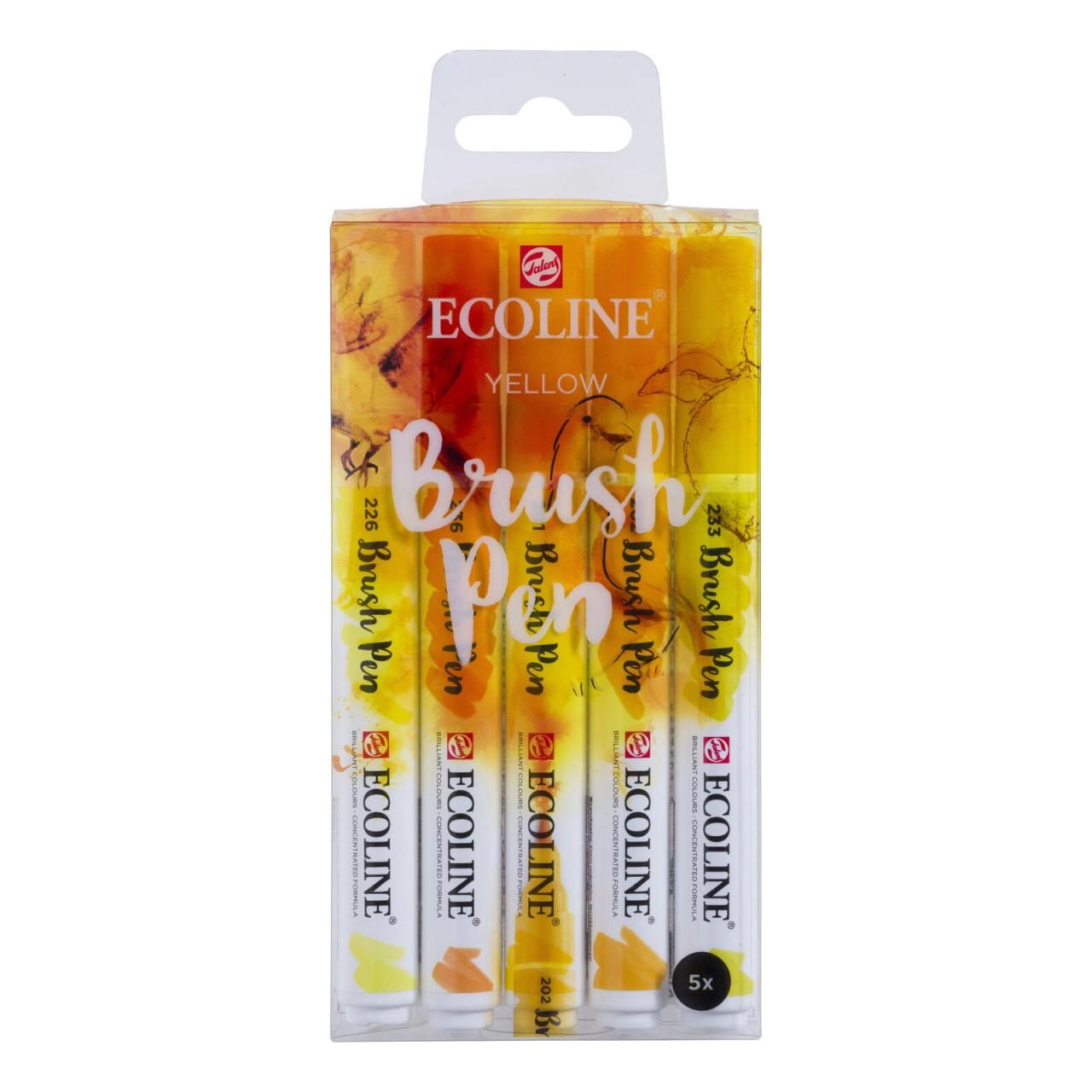 Talens ECOLINE® Brush-Pens Gelb 1.0 - 3.0 mm von Talens ECOLINE®