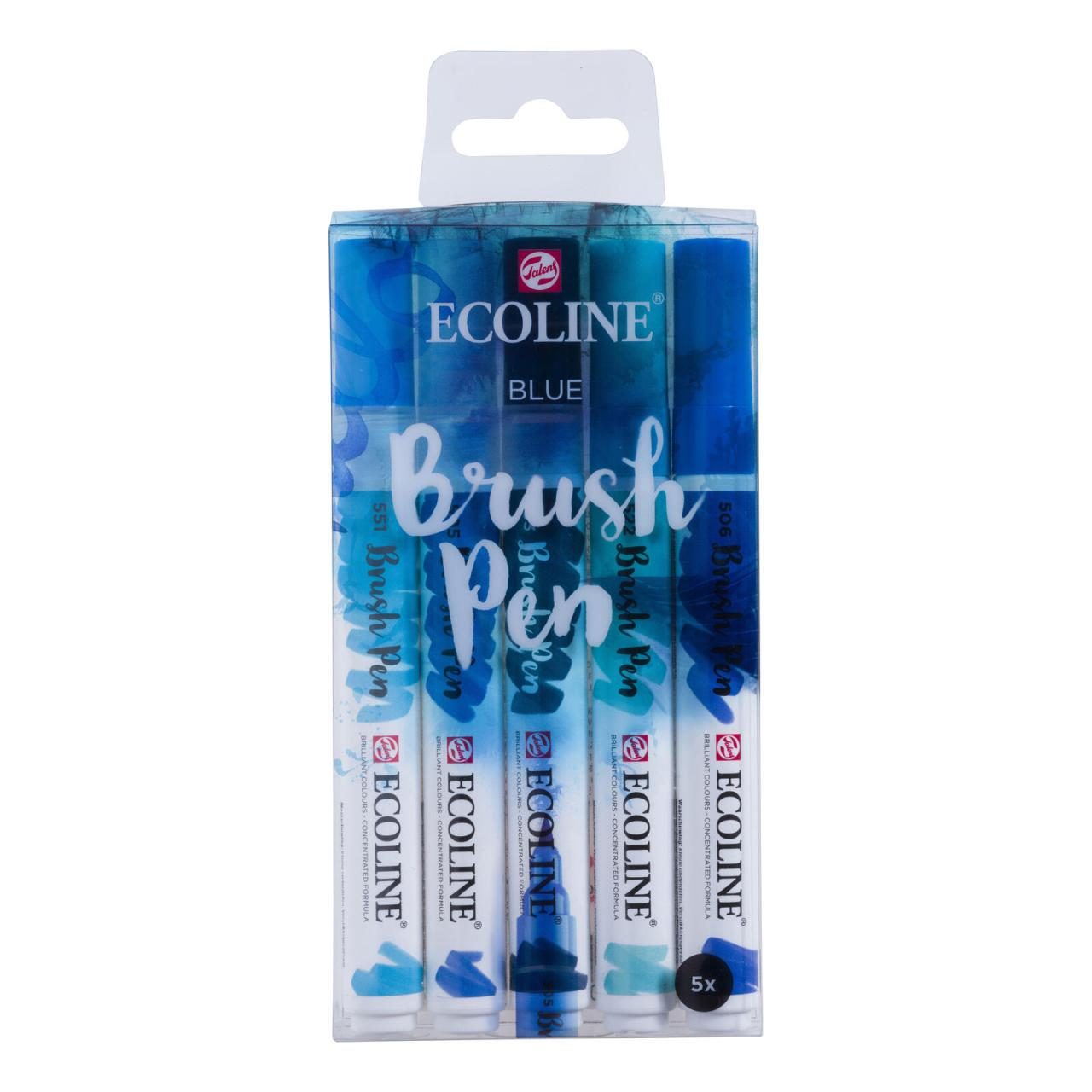 Talens ECOLINE® Brush-Pens Blau 1.0 - 3.0 mm von Talens ECOLINE®