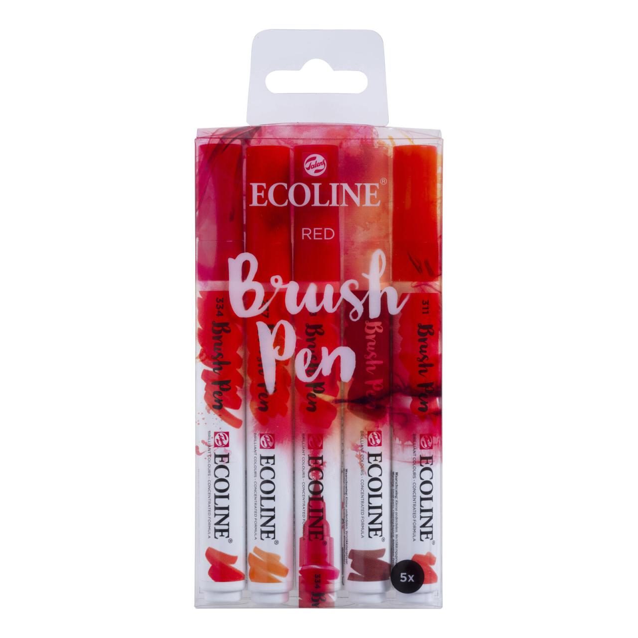 Talens ECOLINE® Brush-Pens Rot 1.0 - 3.0 mm von Talens ECOLINE®