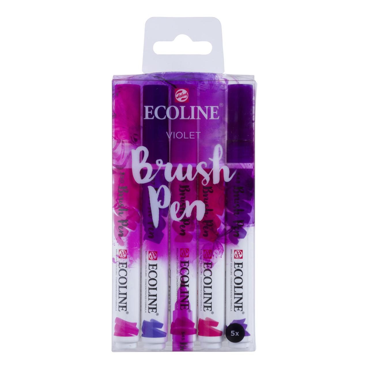 Talens ECOLINE® Brush-Pens Lila 1.0 - 3.0 mm von Talens ECOLINE®
