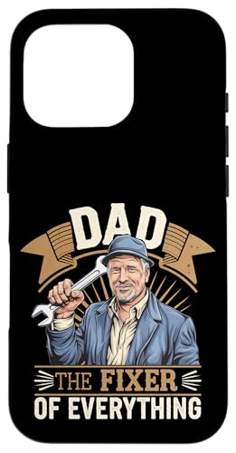 Dad The Fixer Of Everything Pater Craft Handy ------ Hülle für iPhone 16 Pro Dad The Fixer Of Everything Pater Craft Handy ------ Hülle für iPhone 16 Pro von Talentierter Vater-Fixer