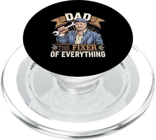 Dad The Fixer Of Everything Pater Craft Handy ------ PopSockets PopGrip für MagSafe Dad The Fixer Of Everything Pater Craft Handy ------ PopSockets PopGrip für MagSafe von Talentierter Vater-Fixer