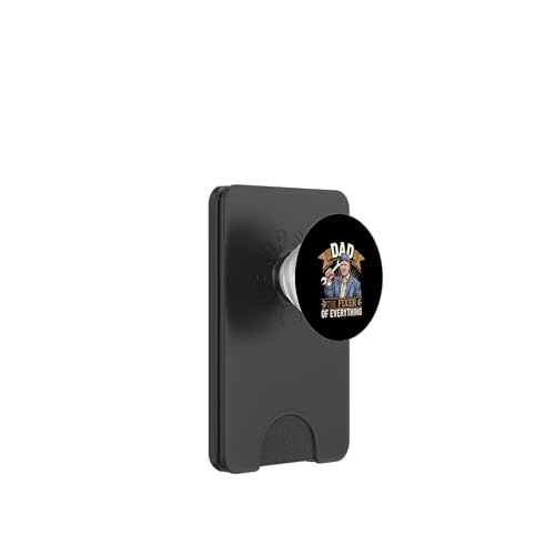 Dad The Fixer Of Everything Pater Craft Handy ------ PopSockets PopWallet für MagSafe von Talentierter Vater-Fixer