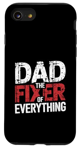 Dad The Fixer Of Everything Vater Craft Handy ---- Hülle für iPhone SE (2020) / 7 / 8 von Talentierter Vater-Fixer