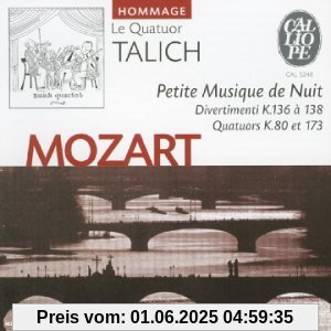 Petite Musique de Nuit/+ Petite Musique de Nuit/+ von Talich Quartett