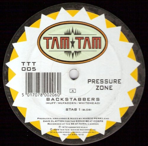 Backstabbers (Remix, feat. Nat Augustin) [Vinyl Single] von Tam Tam Records