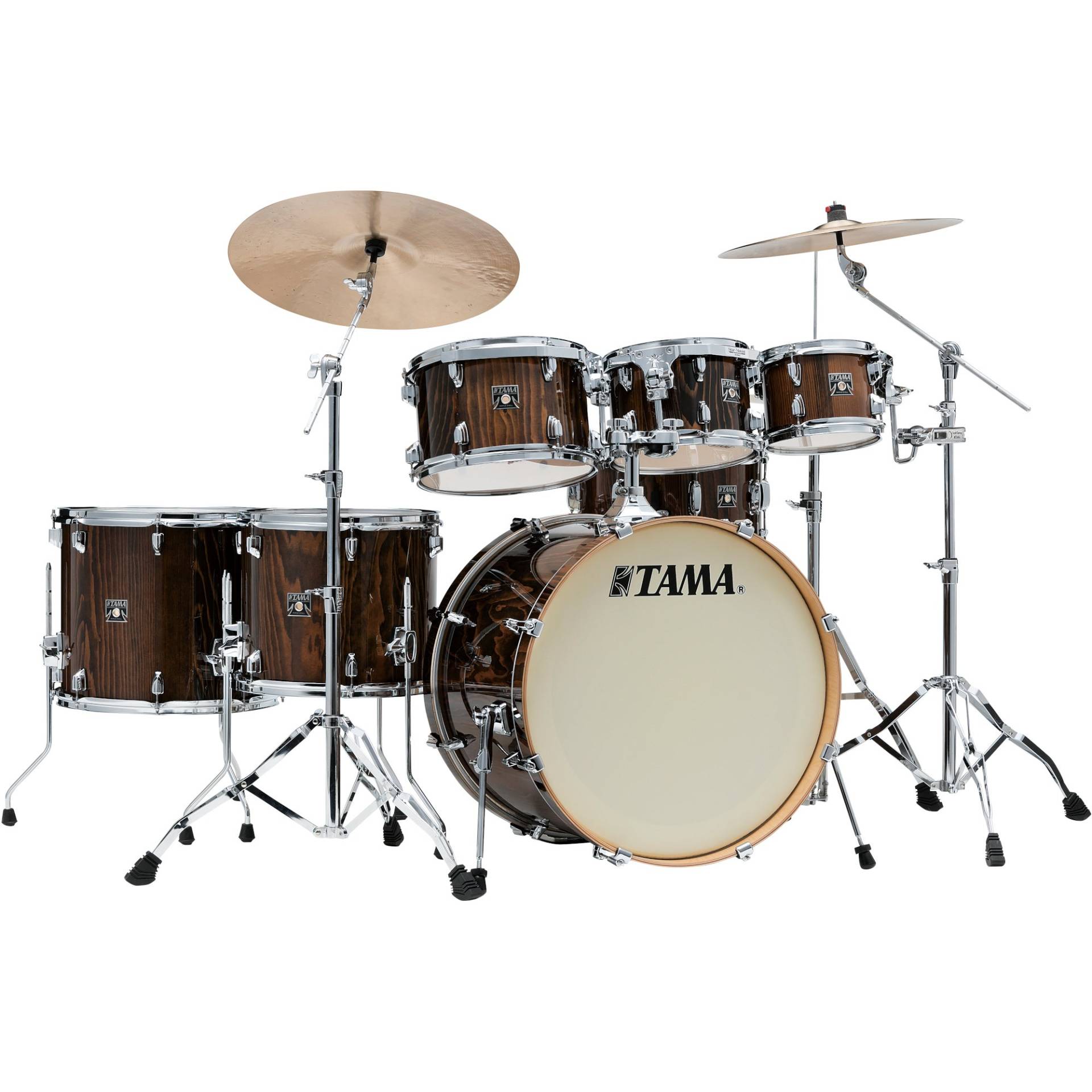 Tama CL72R+H-PGJP Superstar Classic Gloss Java Lacebark Pine 7-Piece Drum Kit with Hardware Tama CL72R+H-PGJP Superstar Classic Gloss Java Lacebark Pine 7-Piece Drum Kit with Hardware von Tama