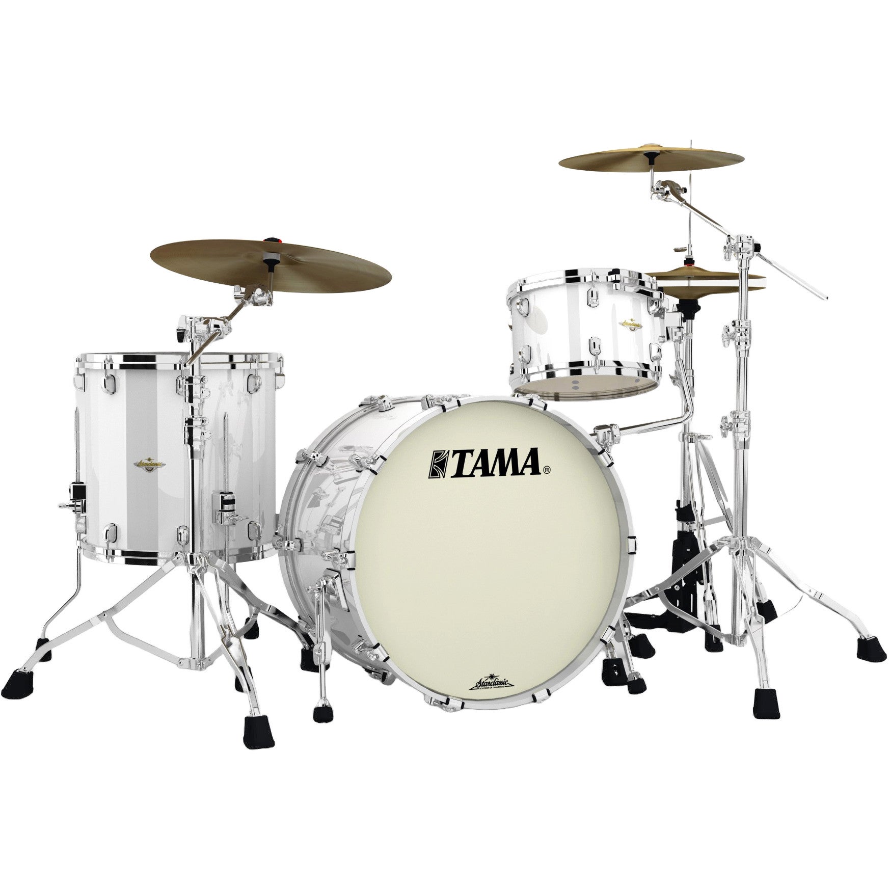 Tama MA32CZS-PWH Starclassic Maple Piano White 3-Piece Shell Set Tama MA32CZS-PWH Starclassic Maple Piano White 3-Piece Shell Set von Tama