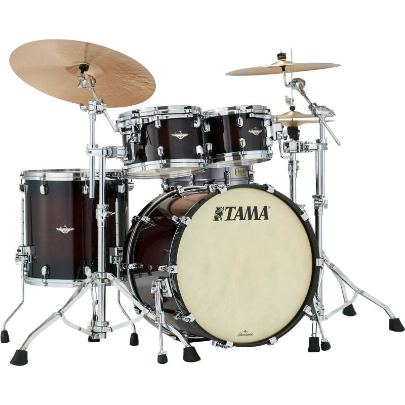 Tama MA42TZS-DMB Starclassic Maple Dark Mocha Burst 4-Piece Shell Set von Tama