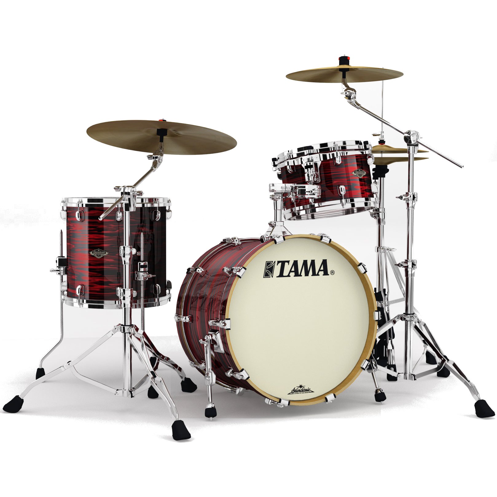 Tama WBR30RS-ROY Starclassic W/B Red Oyster 3-Piece Shell Set Tama WBR30RS-ROY Starclassic W/B Red Oyster 3-Piece Shell Set von Tama