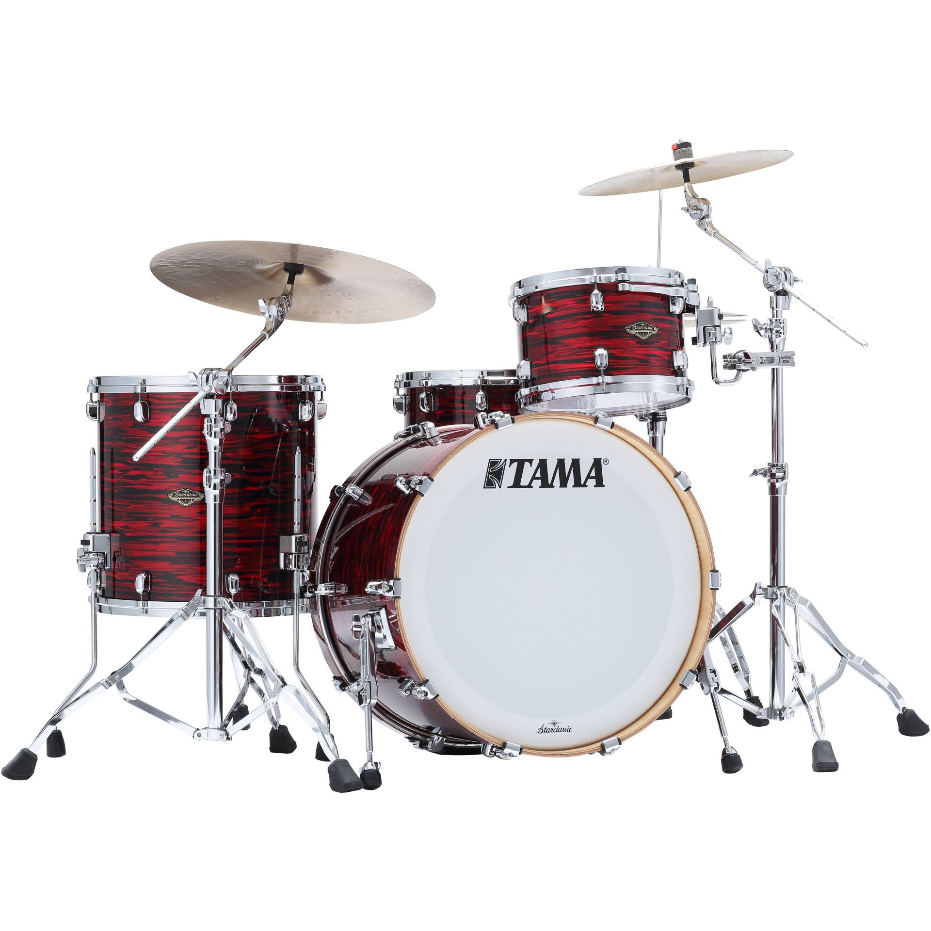 Tama WBR32RZS-ROY Starclassic W/B 3-piece shell set, Red Oyster Tama WBR32RZS-ROY Starclassic W/B 3-piece shell set, Red Oyster von Tama