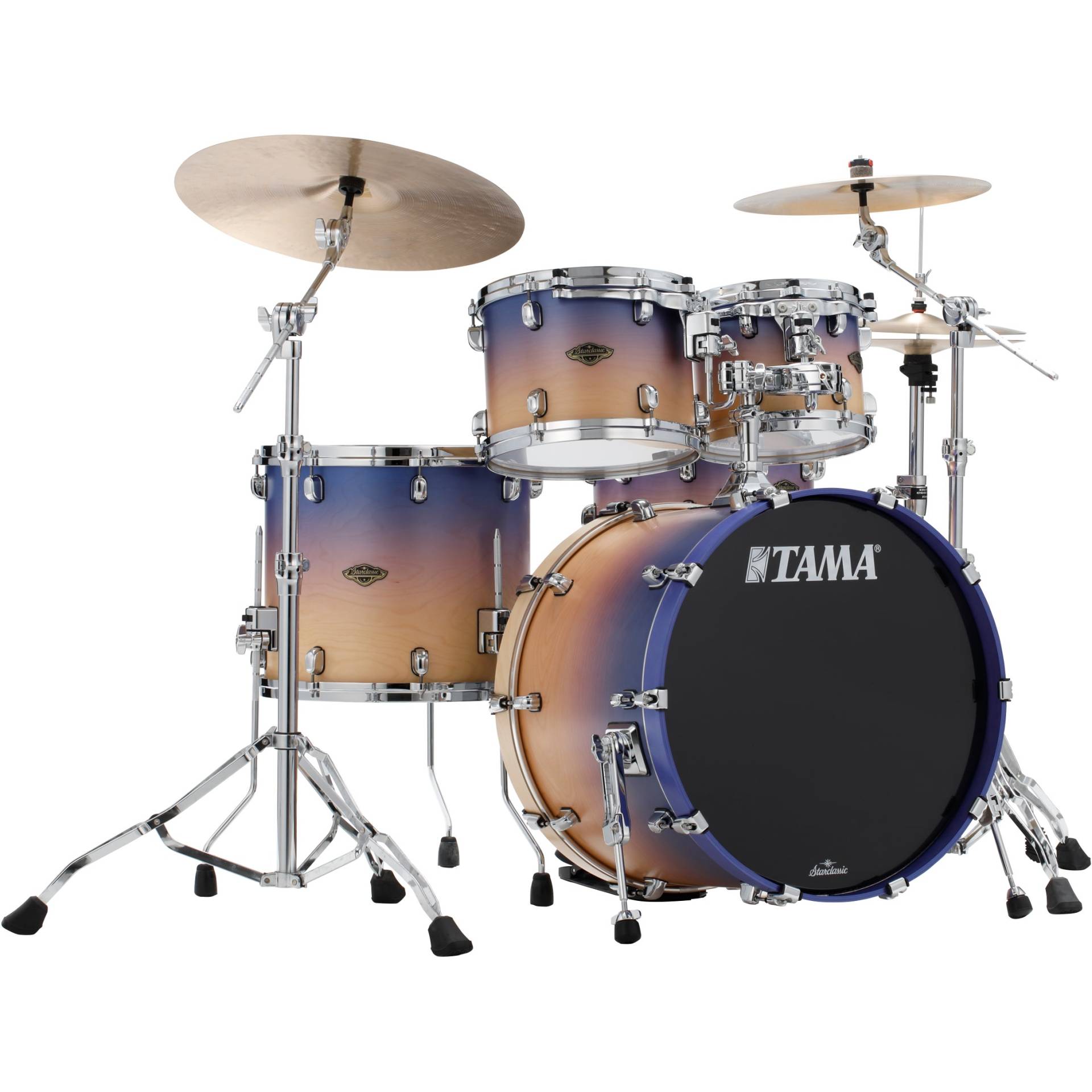 Tama WBS42S-SAF Starclassic W/B Satin Purple Atmosphere Fade 4-Piece Shell Set Tama WBS42S-SAF Starclassic W/B Satin Purple Atmosphere Fade 4-Piece Shell Set von Tama
