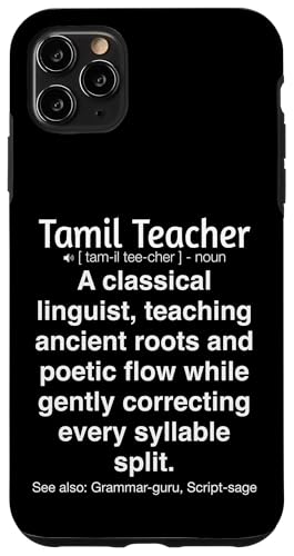 Tamilischer Lehrer Hülle für iPhone 11 Pro Max von Tamil Teacher Gifts & Tees