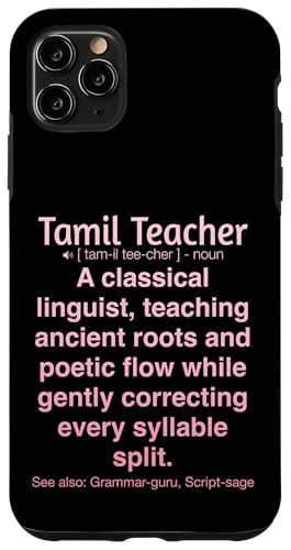 Tamilischer Lehrer Hülle für iPhone 11 Pro Max von Tamil Teacher Gifts & Tees