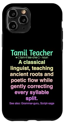 Tamilischer Lehrer Hülle für iPhone 11 Pro von Tamil Teacher Gifts & Tees