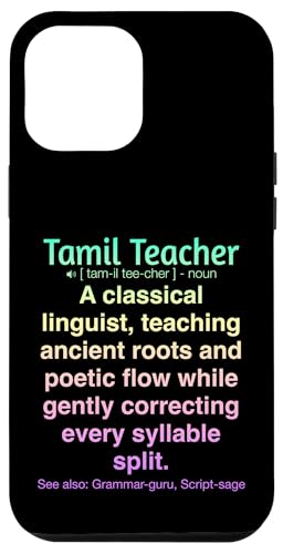 Tamilischer Lehrer Hülle für iPhone 12 Pro Max von Tamil Teacher Gifts & Tees