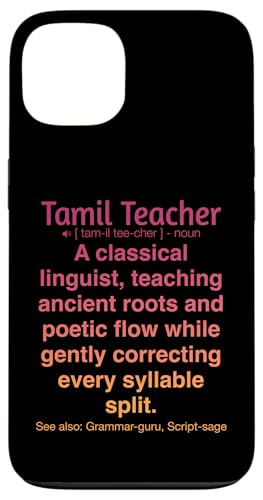 Tamilischer Lehrer Hülle für iPhone 13 von Tamil Teacher Gifts & Tees