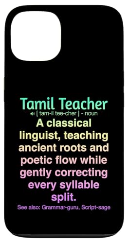 Tamilischer Lehrer Hülle für iPhone 13 von Tamil Teacher Gifts & Tees
