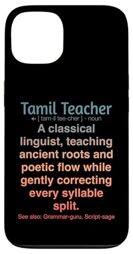 Tamilischer Lehrer Hülle für iPhone 13 von Tamil Teacher Gifts & Tees