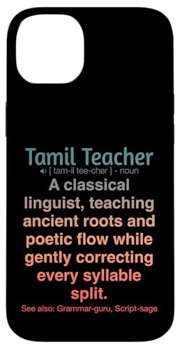 Tamilischer Lehrer Hülle für iPhone 14 Plus von Tamil Teacher Gifts & Tees