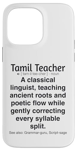Tamilischer Lehrer Hülle für iPhone 14 Pro Max Tamilischer Lehrer Hülle für iPhone 14 Pro Max von Tamil Teacher Gifts & Tees