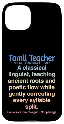 Tamilischer Lehrer Hülle für iPhone 15 Plus von Tamil Teacher Gifts & Tees