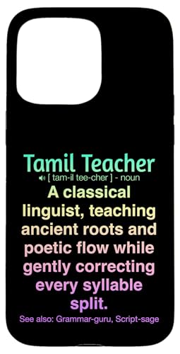 Tamilischer Lehrer Hülle für iPhone 15 Pro Max von Tamil Teacher Gifts & Tees
