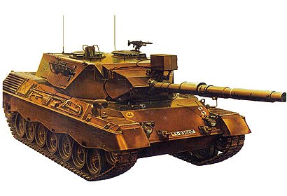 BW Leopard A4 von Tamiya
