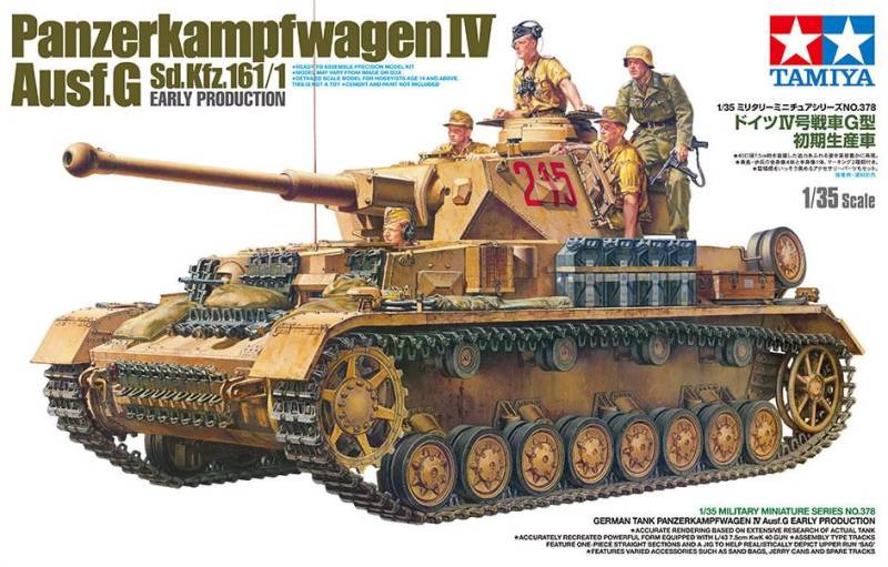 Dt. Pz.Kpfw. IV Ausf.G Frühe.Prod. von Tamiya