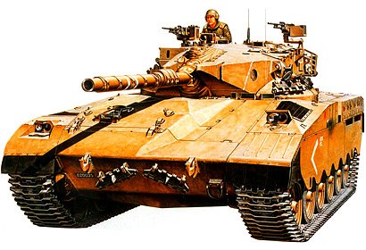 Israeli Tank Merkava MBT von Tamiya