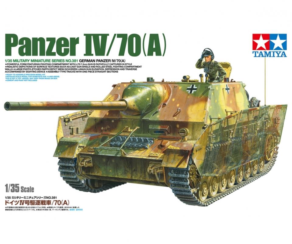 Jagdpanzer IV/70(A) mit PE-Teilen von Tamiya