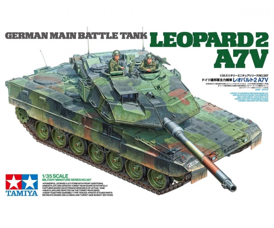 KPz Leopard 2 A7V von Tamiya