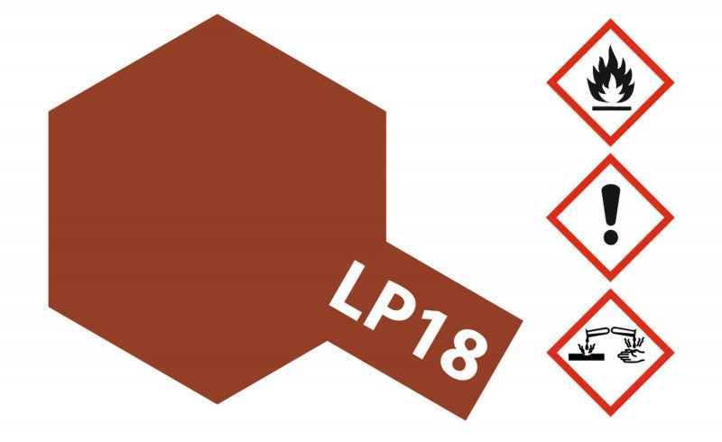 LP-18 Rumpf Rot [10ml] von Tamiya